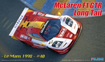 1/24 リアルスポーツカーシリーズ No.59 マクラーレン F1 GTR ロングテール ル・マン 1998 ＃40 フジミ, FUJ25947, by フジミ