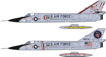1/72 F-106A デルタダート “バイセンテニアル” ハセガワ, HAS24021, by ハセガワ
