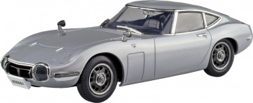 1/32 楽プラ スナップキット No.06-SS トヨタ 2000GT(サンダーシルバーメタリック) アオシマ, AOS68120, by アオシマ