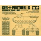 1/35 MM ﾊﾟﾝｻｰG型 連結式ｷｬﾀﾋﾟﾗｾｯﾄ, TAM35171, by タミヤ