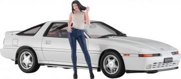 1/24 トヨタ スープラ A70 2.0GTツインターボ 1990 w/ガールズフィギュア ハセガワ, HAS24149, by ハセガワ
