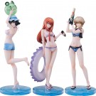 1/7 STEINS GATE 牧瀬紅莉栖＆椎名まゆり＆阿万音鈴羽 水着Ver. セット Solarain, SOL81779, by Solarain