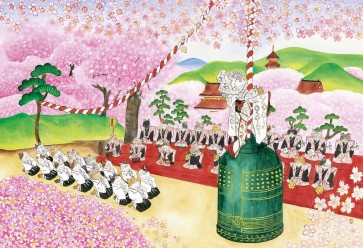 ジグソーパズル 300ピース かぶきねこづくし 京鹿子娘道成寺 エポック, EPC62885, by エポック