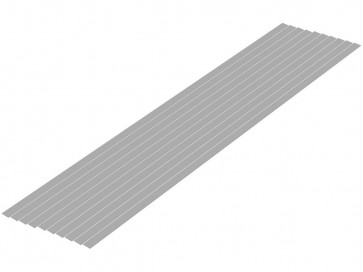 プラ=材料 [グレー] 細切り板 0.3 x 5.0mm 10本入 ウェーブ, WAV24654, by ウェーブ