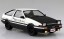 1/24 頭文字D 1 藤原拓海 AE86スプリンタートレノ [プロジェクトD仕様]　 アオシマ, AOS08133, by アオシマ