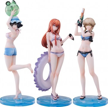 1/7 STEINS GATE 牧瀬紅莉栖＆椎名まゆり＆阿万音鈴羽 水着Ver. セット Solarain, SOL81779, by Solarain