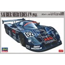 1/24 ｻﾞｳﾊﾞｰ･ﾒﾙｾﾃﾞｽ C9 1988 ハセガワ, HAS02733, by ハセガワ