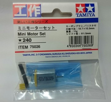 ﾀﾐﾔ 楽しい工作ｼﾘｰｽﾞ ﾐﾆﾓｰﾀｰｾｯﾄ 75026, TAM50269, by タミヤ