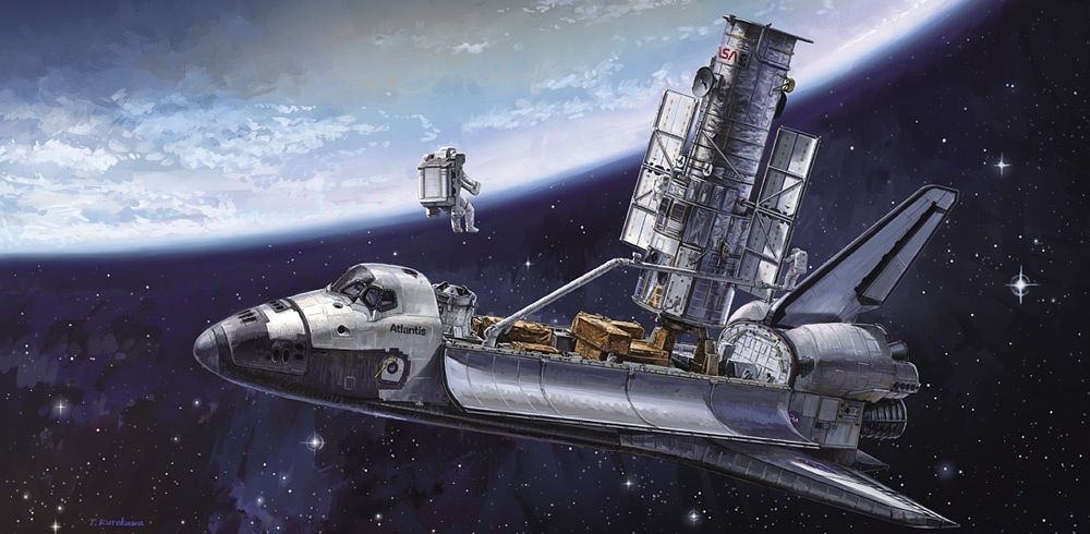1/200 スペースシャトル オービター &ハッブル宇宙望遠鏡 1-200-sp-w-has22558-by-e1f.jpg
