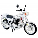 1/12　完成品バイク Kawasaki 750RS-P（Z2白バイ） アオシマ, AOS80986, by アオシマ