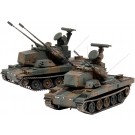 1/72 ミリタリーシリーズ No.9 EX-3 陸上自衛隊 87式自走高射機関砲(2両入り) 特別仕様(エッチングパーツ付き) フジミ, FUJ23693, by フジミ