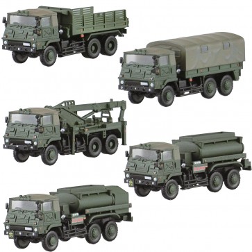 1/144 自衛隊名鑑 Ｎｏ．01　７３式大型トラック編（８個入BOX）　 アオシマ, AOS83055, by アオシマ