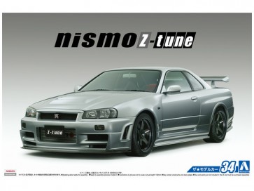 1/24 ザ・モデルカー ニスモ BNR34 スカイラインGT-R Z-tune 2004 アオシマ, AOS53164, by アオシマ