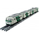 プラレール リアルクラス 185系特急電車 (踊り子･緑ストライプ) タカラトミー, TAK94606, by タカラトミー