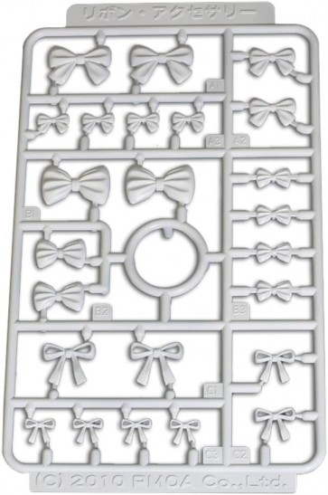 MODELING SUPPLY リボン・アクセサリー2(ホワイト) (再販) PLUM, PLM85101, by PLUM