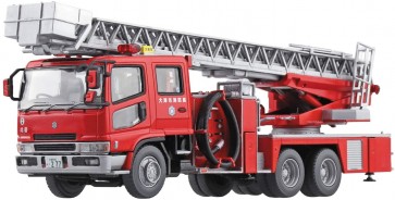 1/72 ワーキングビークル はしご付き消防車(大津市消防局 北はしご1) アオシマ, AOS59708, by アオシマ