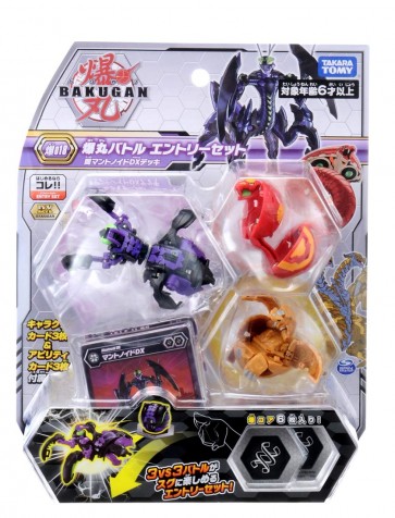 爆丸 爆018 バトルエントリーセット 闇マントノイドDXデッキ タカラトミー, TAK39522, by タカラトミー