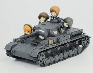 1/35 ガールズ＆パンツァー IV号戦車F2型(D型改) あんこうチーム プチあんこうチーム付き特別限定版です！ ガールズ＆パンツァープラッツ, PLZ71788, by プラッツ
