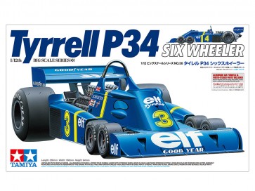 1/12 ビッグスケール タイレルP34 シックスホイーラー (エッチングパーツ付き) [特別販売] タミヤ, TAM75867, by タミヤ