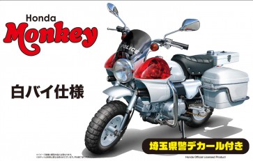 1/12 バイクシリーズ№15 EX-1 Honda モンキー 白バイ 特別仕様(埼玉県警デカール付き) フジミ, FUJ41770, by フジミ