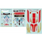 1/10 初音ミクGTプロジェクト GSRキャラクターカスタマイズシリーズ052 レーシングミク SPA 2025Ver. 1/10scale用ステッカーセット グッドスマイルカンパニー, GSC77937, by グッドスマイルカンパニー