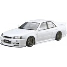 1/24 ザ・チューンドカー No.04 URAS ER34 スカイライン TYPE-R 2001(ニッサン) アオシマ, AOS55342, by アオシマ