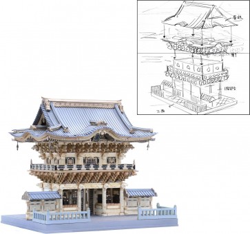 1/80 建物シリーズ 陽明門 フジミ, FUJ00928, by フジミ