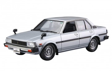 1/24 ザ・モデルカー No.71 トヨタ E70 カローラセダン GT/DX '81 アオシマ, AOS55243, by アオシマ