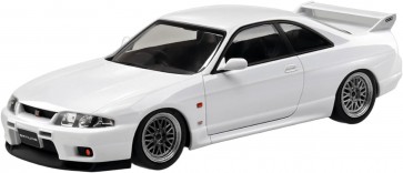 1/32 ニッサン R33スカイラインGT-R カスタムホイール(ホワイト) アオシマ, AOS04184, by アオシマ
