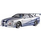 1/24 ムービーメカ No.WS-02 ワイルド・スピード R34 スカイライン GT-R アオシマ, AOS67956, by アオシマ