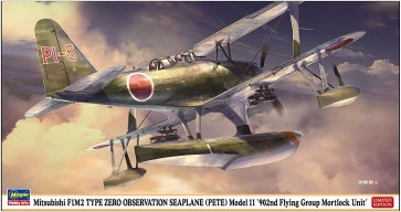 1/48 三菱 F1M2 零式水上観測機 11型"902空 モートロック派遣隊" ハセガワ, HAS74644, by ハセガワ