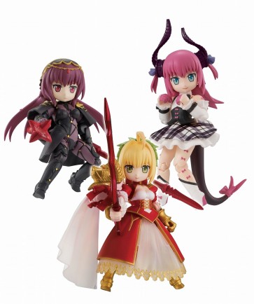 デスクトップアーミー  Fate/Grand Order 第2弾 ３体１セットメガハウス, MEG26191, by メガハウス