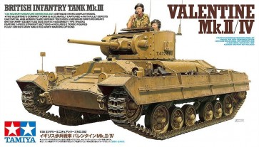 1/35MM ｲｷﾞﾘｽ歩兵戦車 ﾊﾞﾚﾝﾀｲﾝMk.Ⅱ/Ⅳ タミヤ, TAM53521, by タミヤ