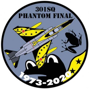 301SQ F-4ファイナルイヤー 2020 特製ワッペン ハセガワ, HAS22435, by ハセガワ