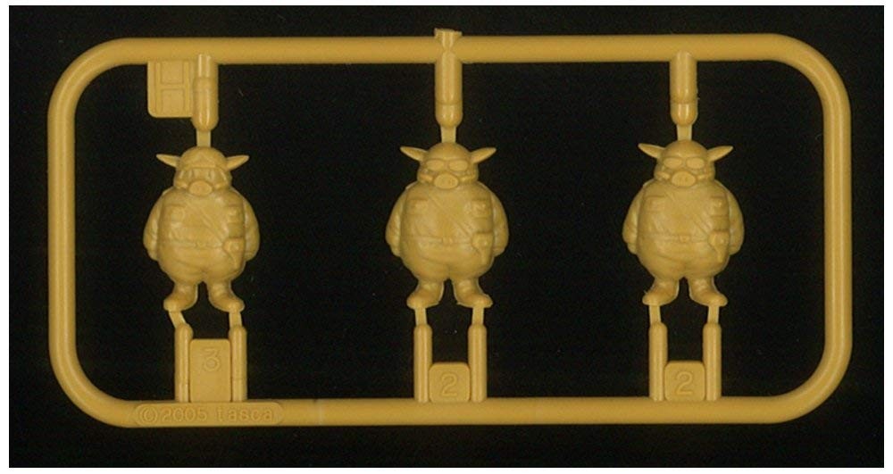 1/72スケール アスカモデル ジブリ 宮崎駿の雑想ノート 悪役1号