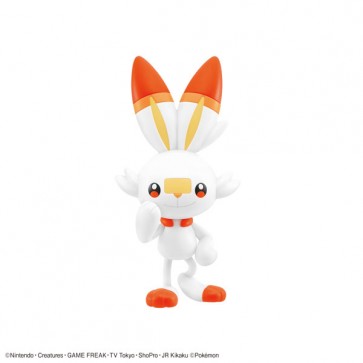 ポケモンプラモコレクション クイック！！ 05 ヒバニー バンダイ, BAN15558, by バンダイ