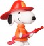 UDF FIREMAN SNOOPY メディコム・トイ, MED56958, by メディコム・トイ