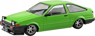 1/32 楽プラ スナップキット No.11CU-GN トヨタ スプリンタートレノ カスタム(グリーン) アオシマ, AOS69134, by アオシマ