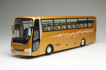 1/32 観光BUSシリーズ No.4 EX-1 三菱ふそう エアロクィーン スーパーハイデッカー(バスガイド&バス運転手フィギュア付き) フジミ, FUJ12049, by フジミ
