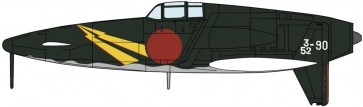 1/48 九州 J7W2 局地戦闘機 震電改 “第352航空隊” ハセガワ, HAS75054, by ハセガワ