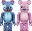BE＠RBRICK STITCH & ANGEL 2PCS SET メディコム・トイ, MED16551, by メディコム・トイ