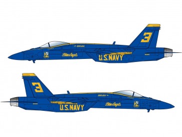 1/144 アメリカ海軍 F/A-18E スーパーホーネット ブルーエンジェルス プラッツ, PLZ99614, by プラッツ