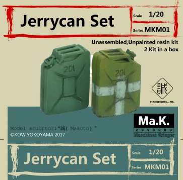1/20 Ma.k ジェリ缶セット（２個）, MKT31199, by 誠models