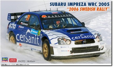 1/24 スバル インプレッサ WRC 2005 "2006 スウェディッシュ ラリー" ハセガワ, HAS07073, by ハセガワ