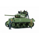 1/35 ﾐﾘﾀﾘｰﾐﾆﾁｭｱｼﾘｰｽﾞ 25105 M4A2 (76) Wｼｬｰﾏﾝ戦車 (人形6体付)(限定) タミヤ, TAM51056, by タミヤ