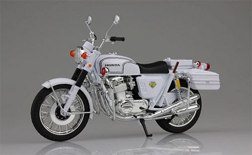 1/12 完成品バイク Kawasaki 750RS-P（Z2白バイ） アオシマ | 東京