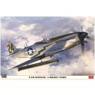 1/32 P-51D ﾑｽﾀﾝｸﾞ w/ﾛｹｯﾄﾁｭｰﾌﾞ ハセガワ, HAS82441, by ハセガワ
