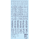 ピクセル迷彩デカール2 海洋迷彩（1枚入） ハイキューパーツ, HIQ73875, by ハイキューパーツ