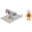 トミカタウン 消防署 (消防士付き) タカラトミー, TAK33984, by タカラトミー