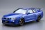 1/24 ザ・モデルカー No.8 ニッサン BNR34 スカイラインGT-R V-spec II 2002 アオシマ, AOS58589, by アオシマ